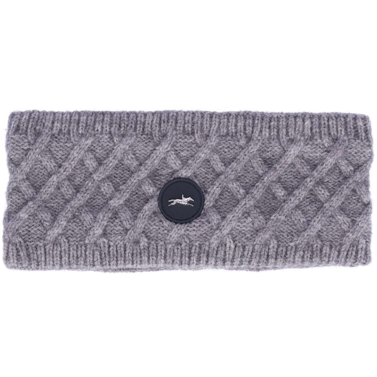 Schockemöhle Cinta para la cabeza Soft Style Gris