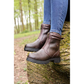 Moretta Botines Atri Zip Marron