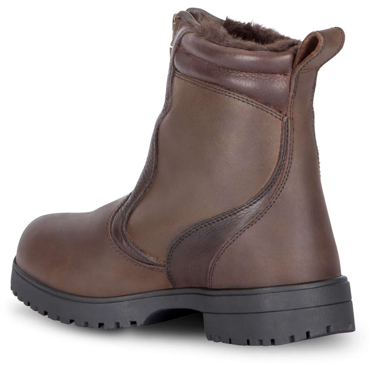 Moretta Botines Atri Zip Marron