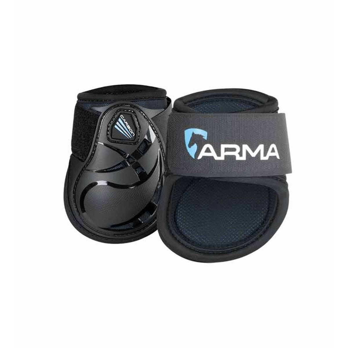 Arma by Shires Protectores de cuartilla Carbon Negro