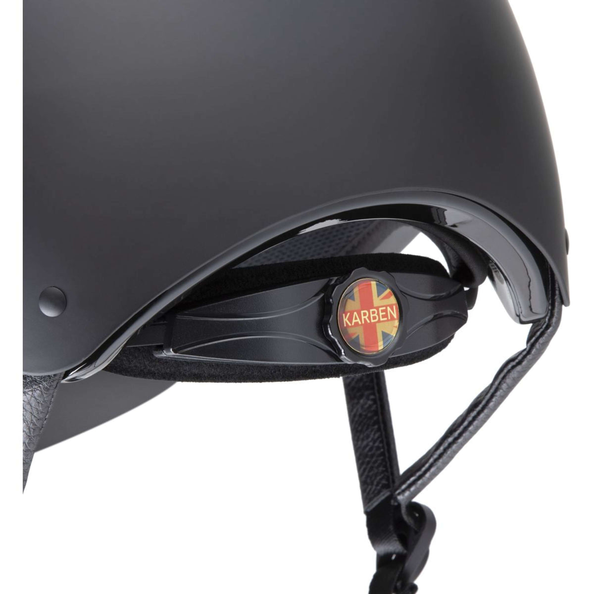 Karben by Shires Casco Valentina Negro/Oro Rosa