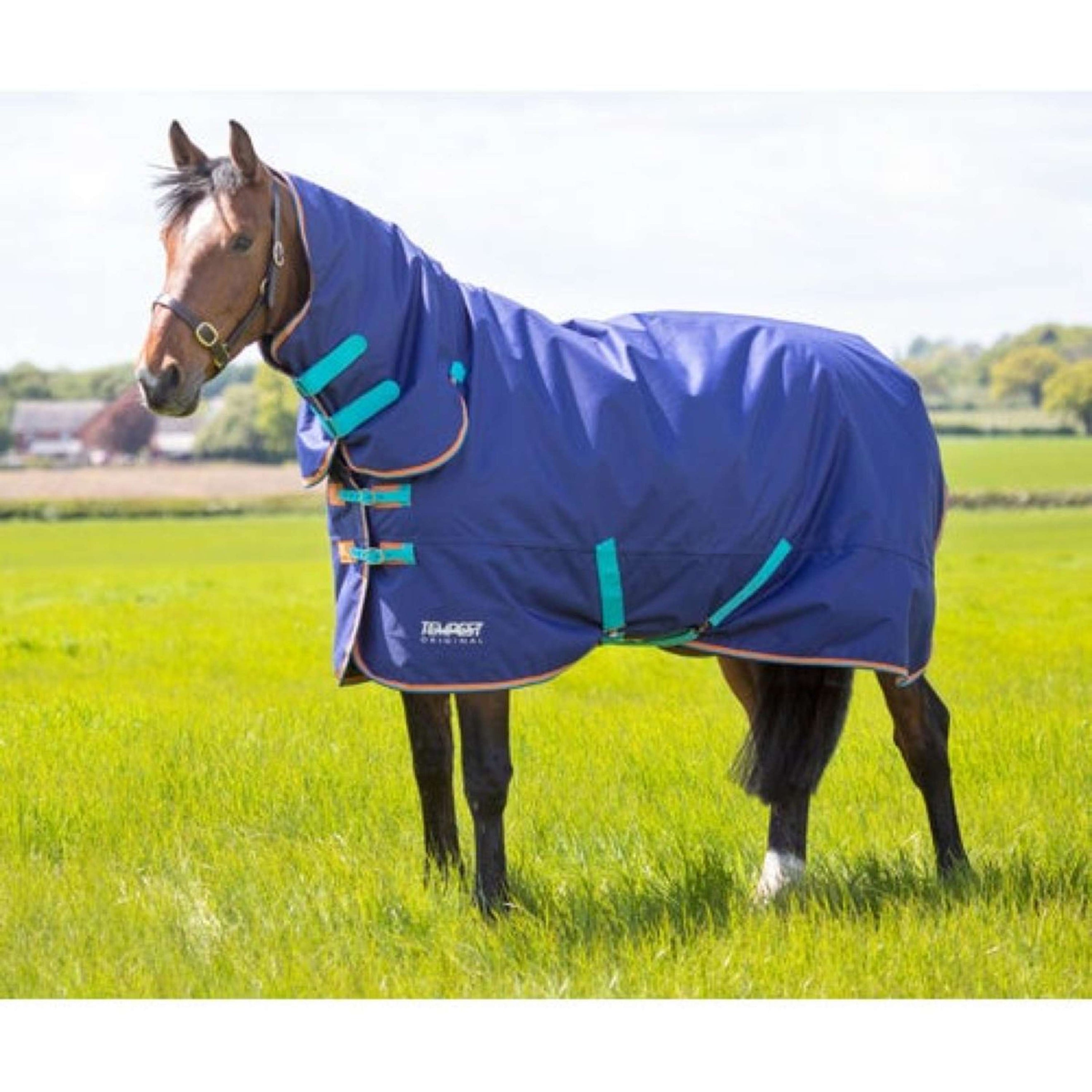 Tempest Original by Shires Turnout Combo Rug 100 Navy