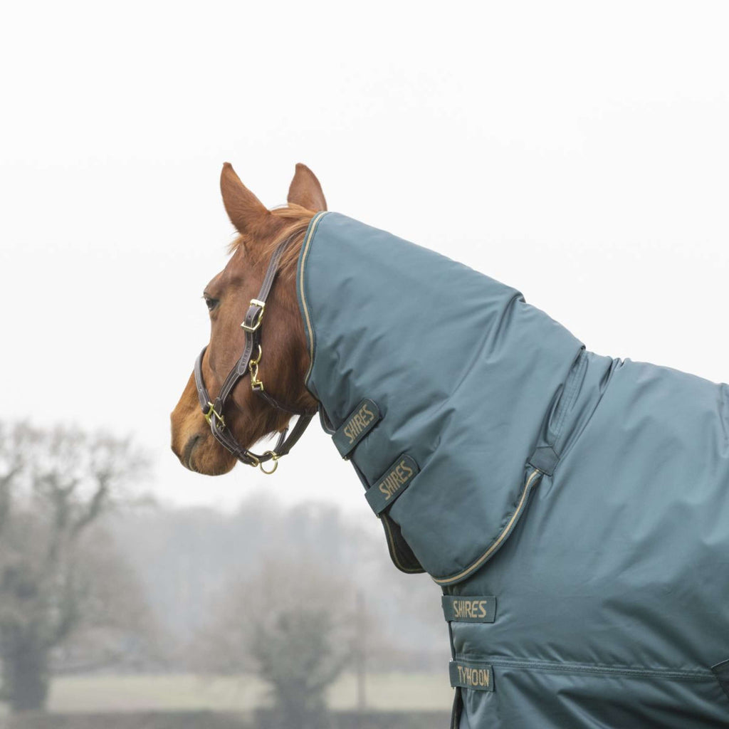 Tempest by Shires Manta de Invierno Turnout Typhoon 200g Verde
