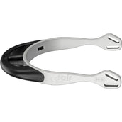 Sprenger Sporen Fairrider Medio Redondo Plata/Negro