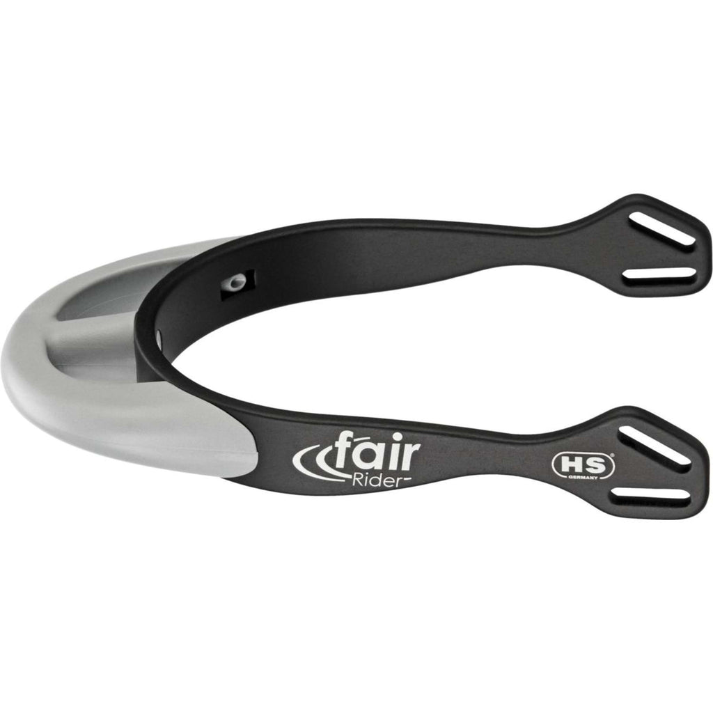 Sprenger Espuelas Fairrider Medio Redondo Negro/Plata