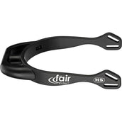 Sprenger Sporen Fairrider Medio Plano Negro/Negro