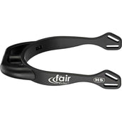 Sprenger Sporen Fairrider Medio Plano Negro/Negro