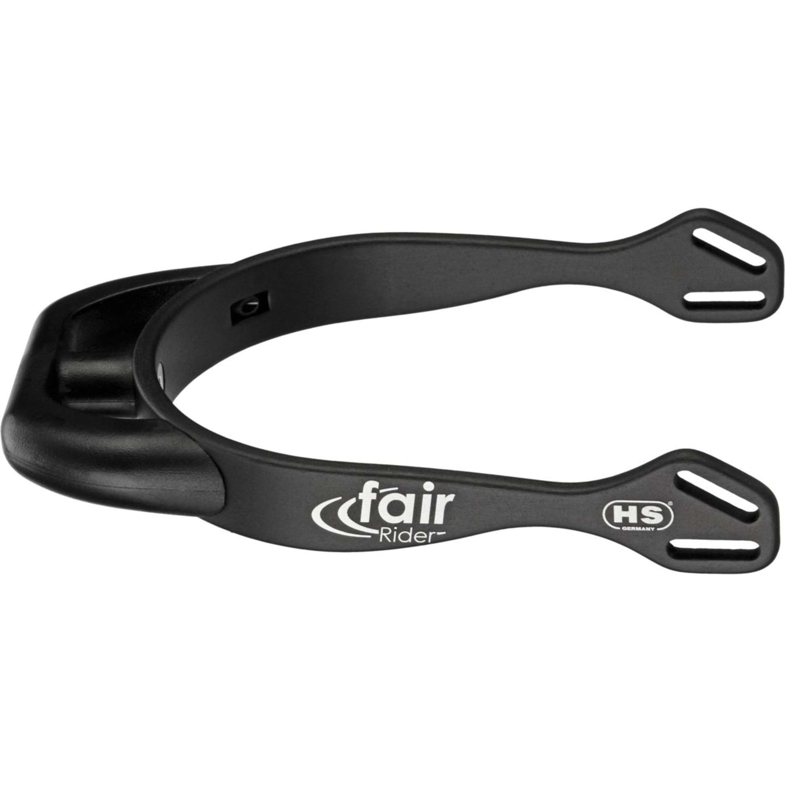 Sprenger Sporen Fairrider Medio Plano Negro/Negro