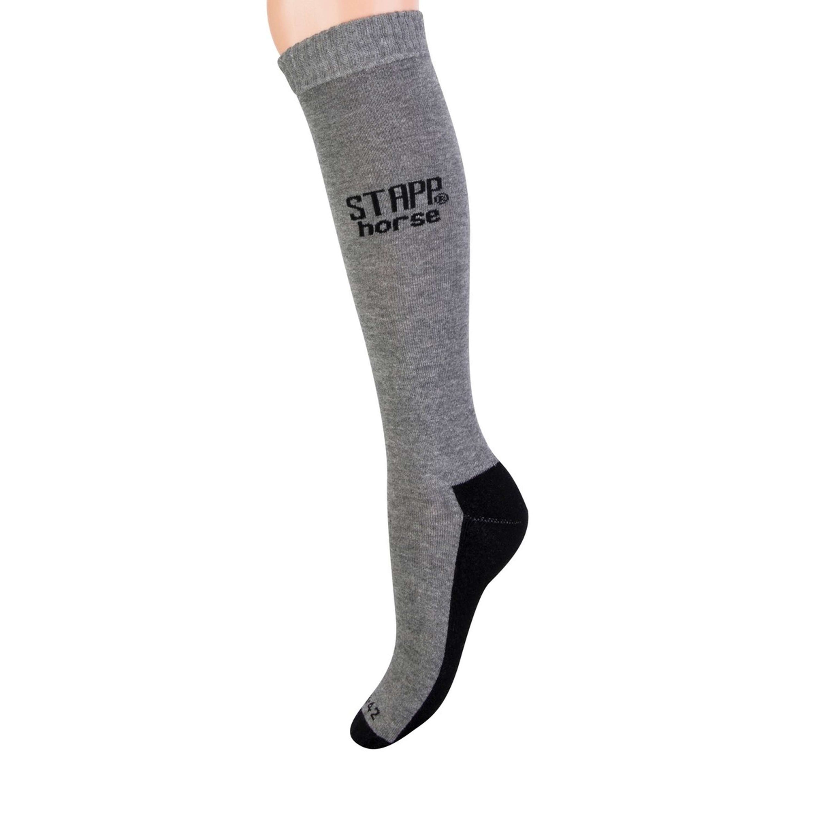 Stapp Horse Calcetines de Equitación Gris Medio Stapp Horse Calcetines de Equitación Gris Medio