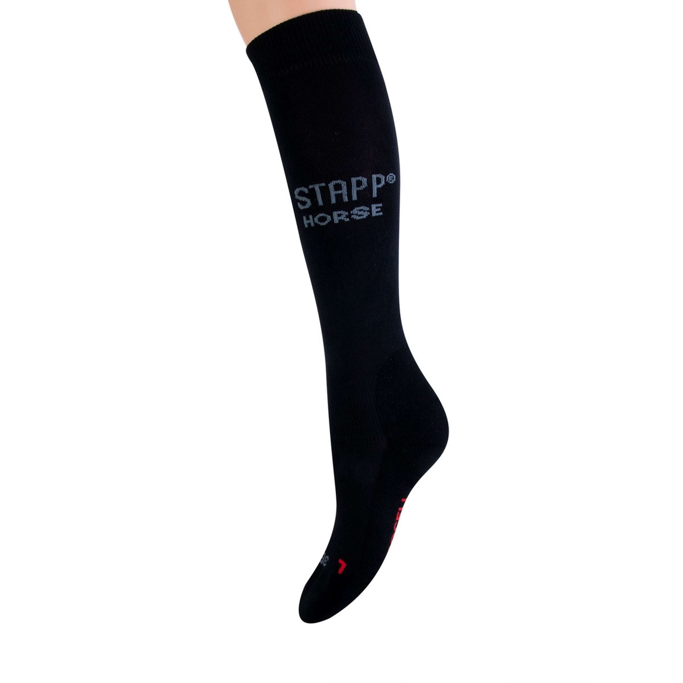 Stapp Horse Calcetines de Equitación Uni Deocell Negro