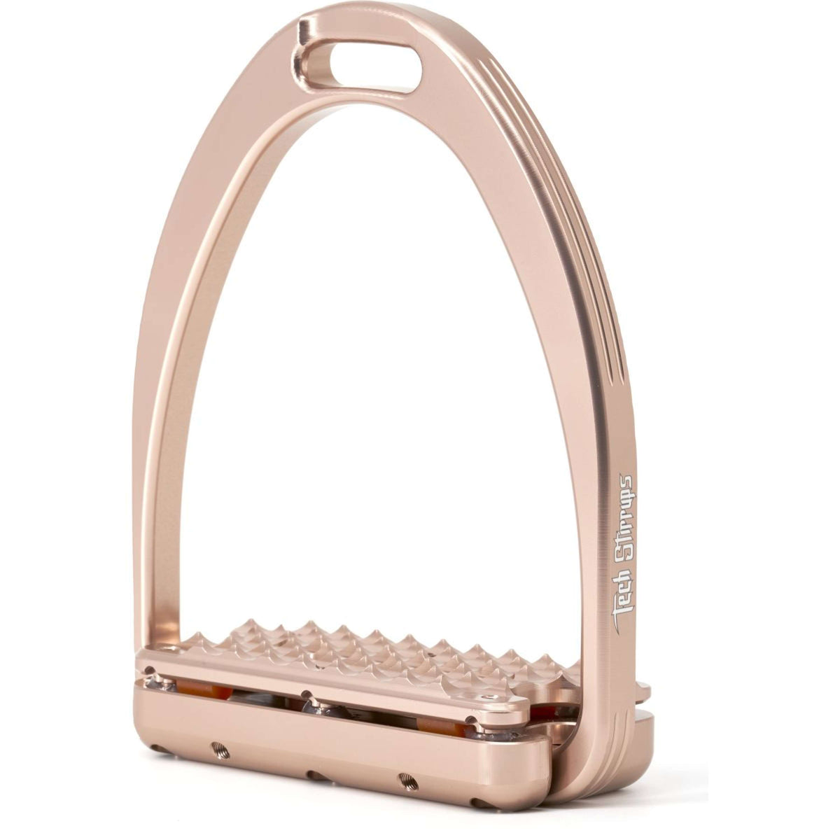 Tech Stirrups Estribos Capri Plus Doma Oro Rosa