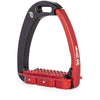 Tech Stirrups Estribos Venice Young EVO Classic Negro Rojo
