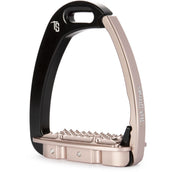 Tech Stirrups Estribos Venice Segundo Negro/Oro rosa