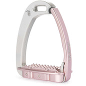 Tech Stirrups Estribos Venice Young EVO Classic Plata/Rosa
