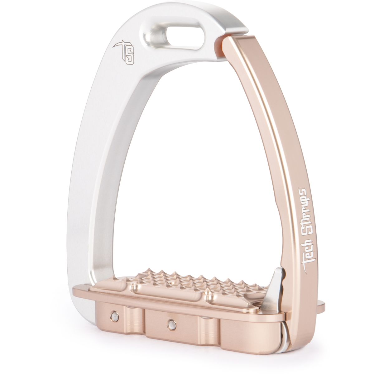 Tech Stirrups Estribos Venice Young EVO Classic Plata Oro Rosado