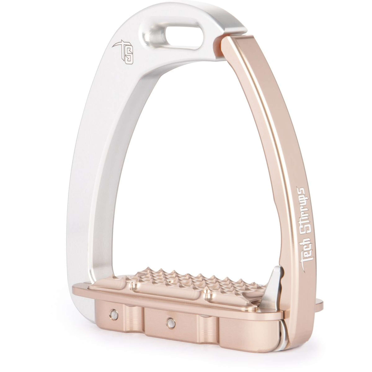 Tech Stirrups Estribos Venice Young EVO Classic Plata Oro Rosado