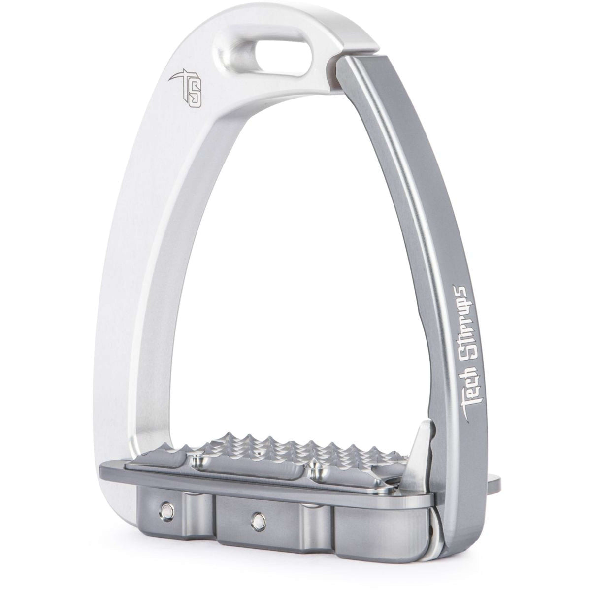 Tech Stirrups Estribos Venice Young EVO Classic Plata/Titanio