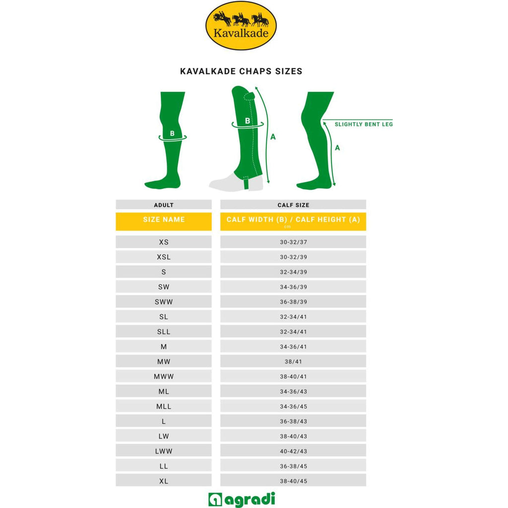 Kavalkade Mini-Chaps Combi Combi Negro