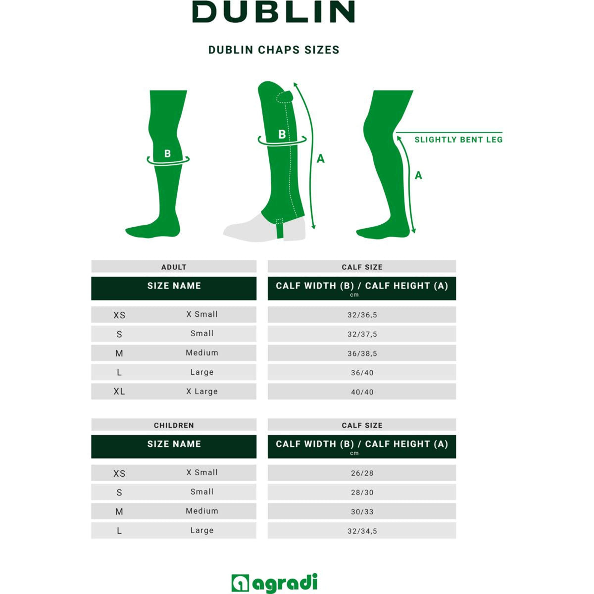 Dublin Chaps Easy-Care Negro