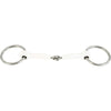 Trust Mordaza de Anilla Suelta Inno Sense Bradoon Jointed Soft 12mm Blanco
