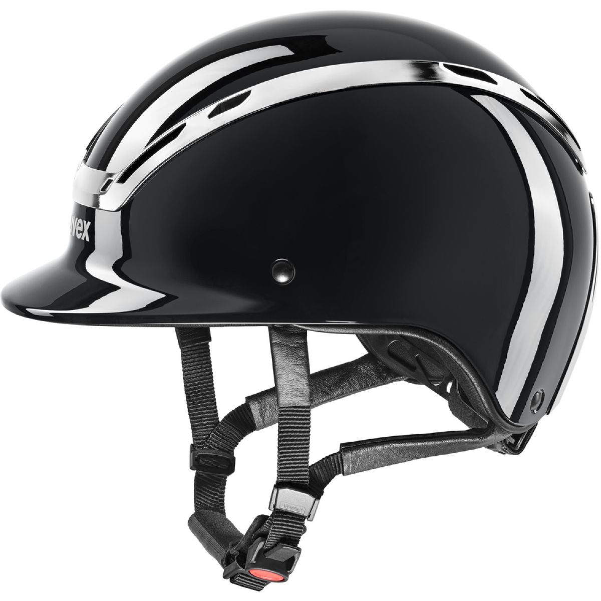 Uvex Gorra Exxeed Shiny Chrome Negro