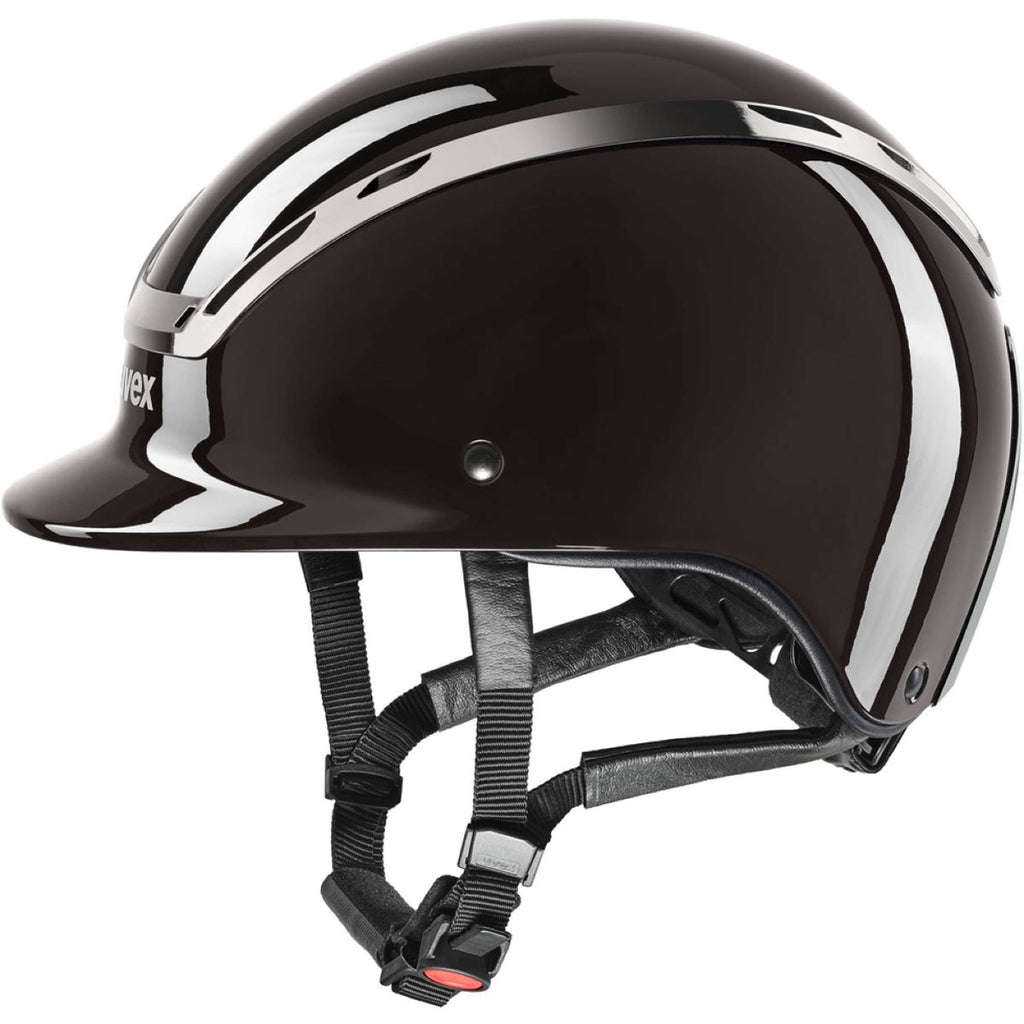 Uvex Casco Exxeed Shiny Chrome Mocca