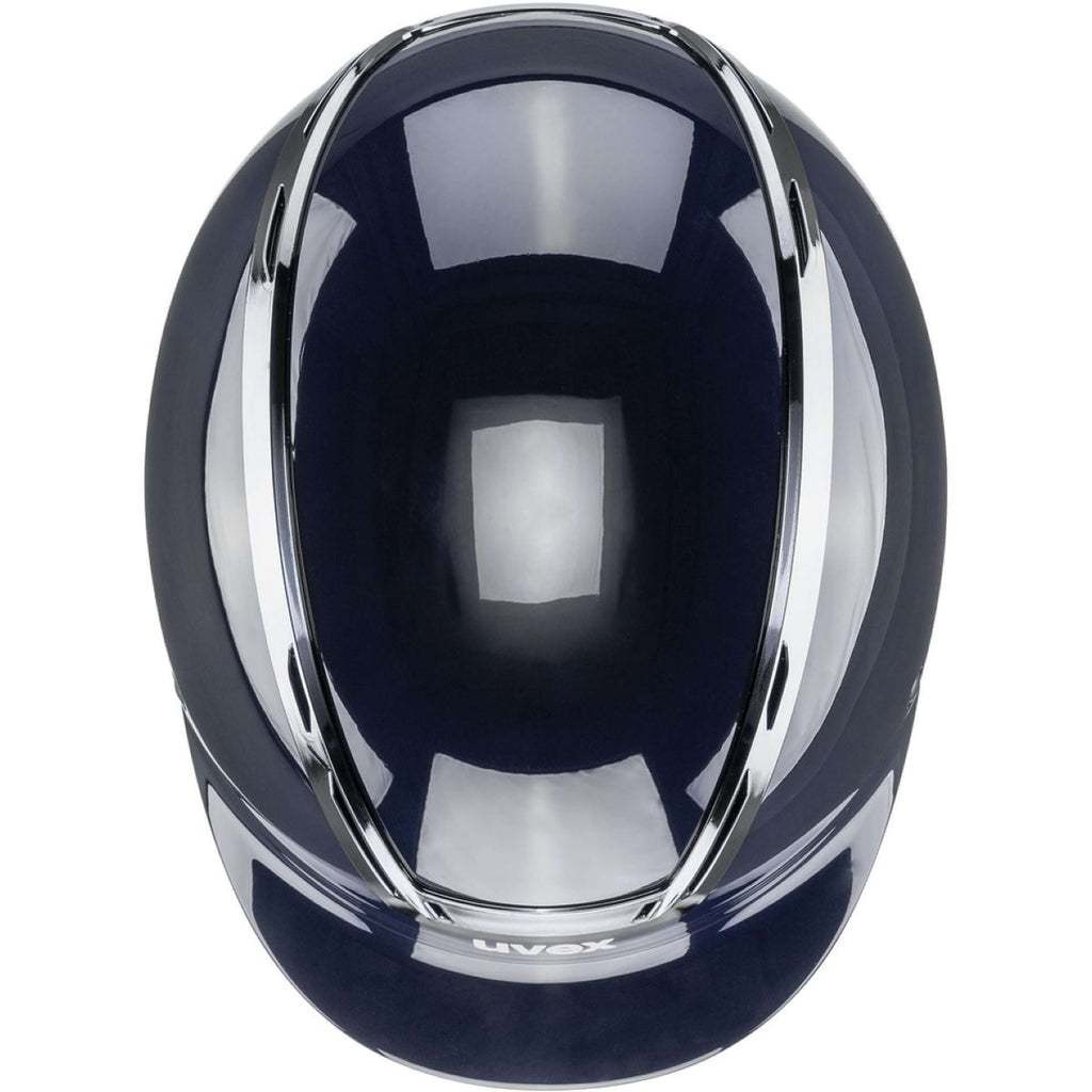 Uvex Casco Exxeed Shiny Chrome Navy