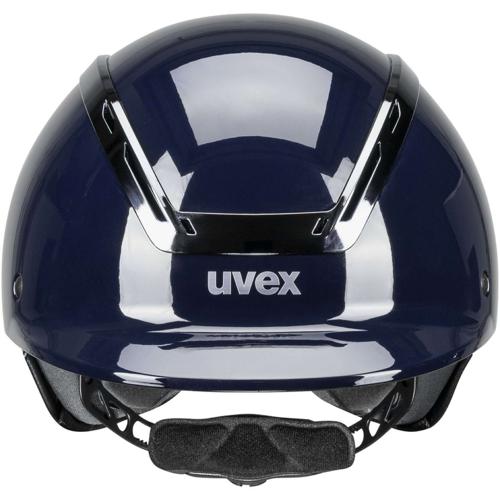 Uvex Casco Exxeed Shiny Chrome Navy