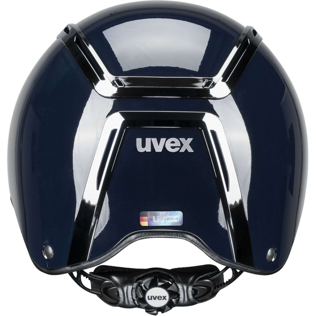 Uvex Casco Exxeed Shiny Chrome Navy