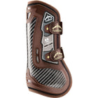 Veredus Botas para Tendones Carbon Gel Absolute Velcro Straps Front Marron