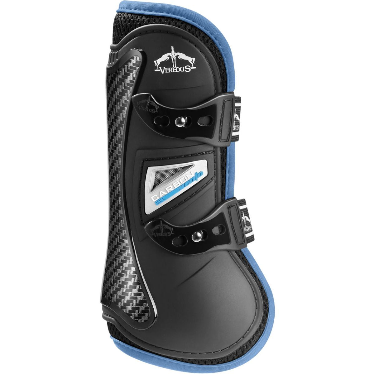 Veredus Botas para tendones Carbon Gel Vento Front Azul claro
