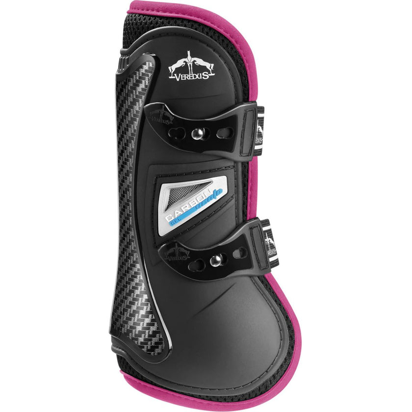 Veredus Botas para tendones Carbon Gel Vento Front Rosa