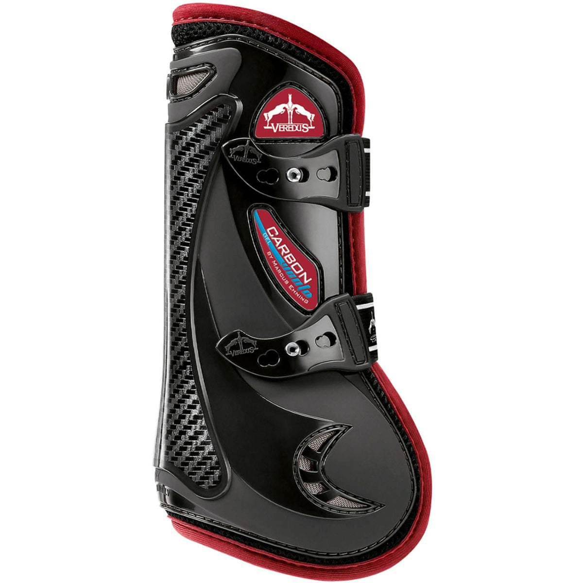 Veredus Botas para tendones Carbon Gel Vento Front Bordeaux