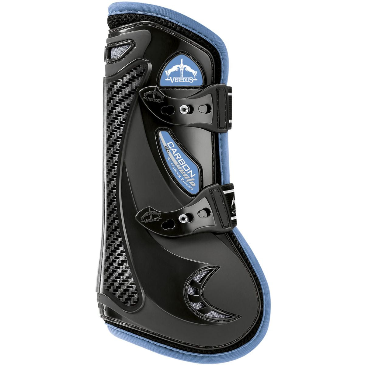 Veredus Botas para tendones Carbon Gel Vento Front Azul claro