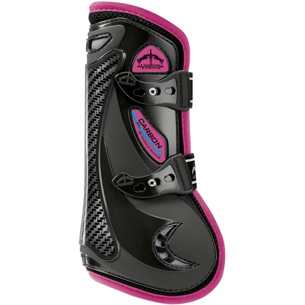 Veredus Botas para tendones Carbon Gel Vento Front Rosa