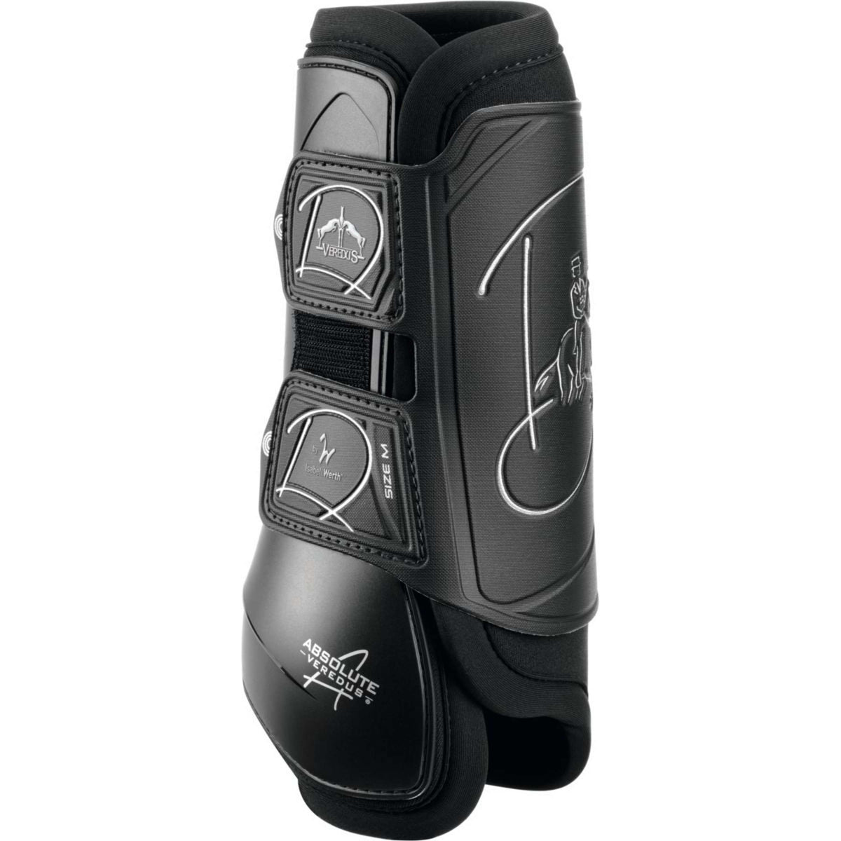 Veredus Botas para tendones Absolute Easy Strap Front Negro