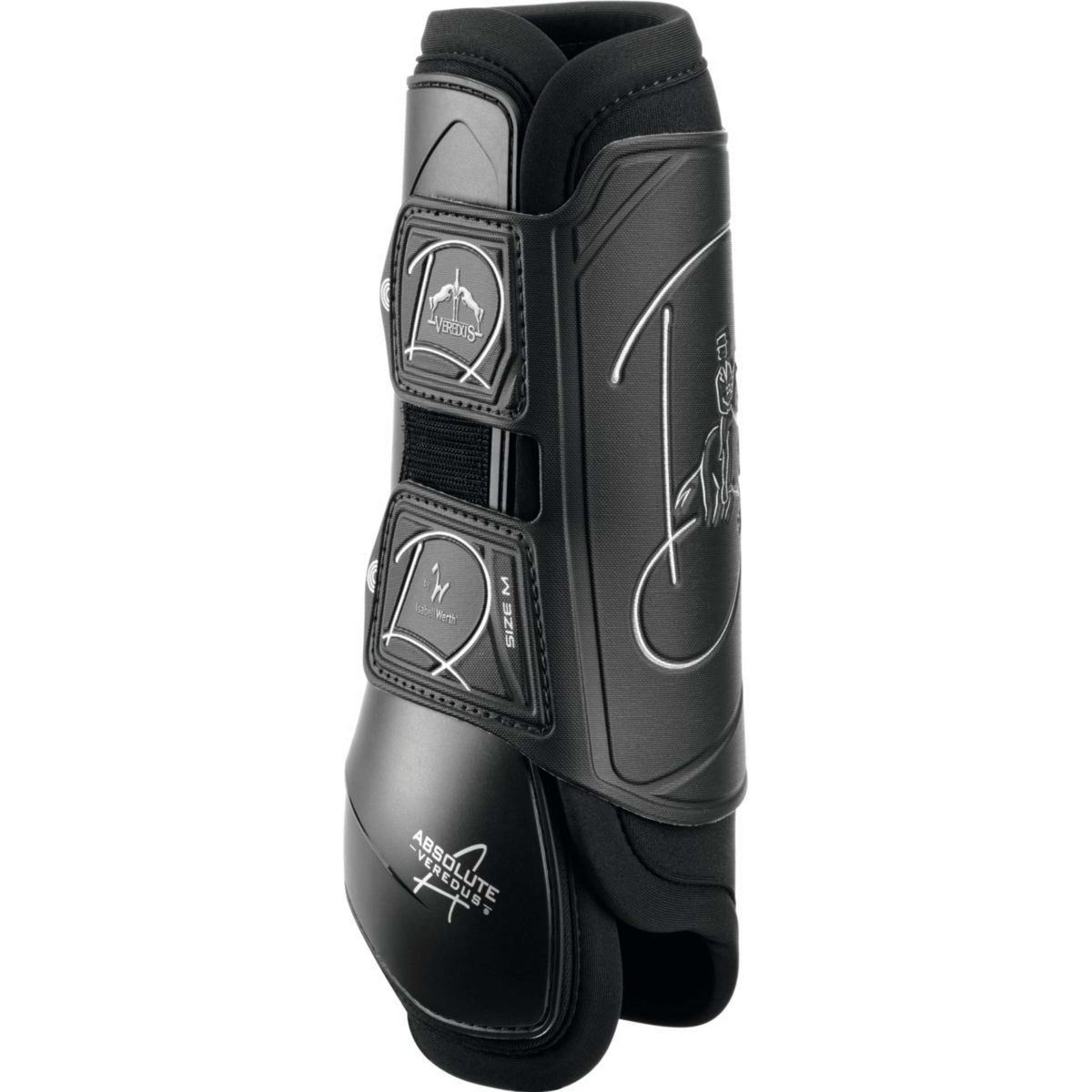 Veredus Botas para tendones Absolute Easy Strap Rear Negro