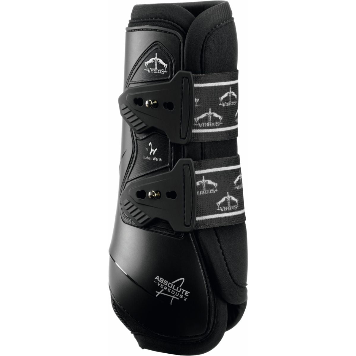 Veredus Botas para tendones Absolute Elastic Rear Negro