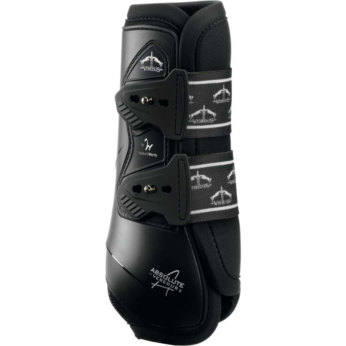 Veredus Botas para tendones Absolute Elastic Rear Negro
