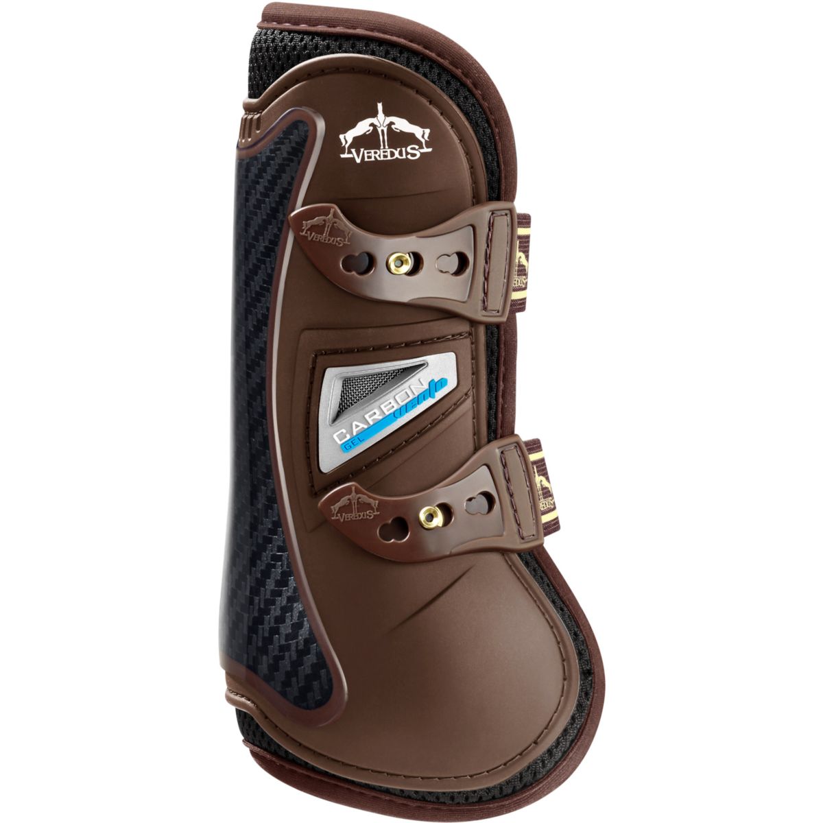 Veredus Botas para tendones Carbon Gel Vento Front Marron