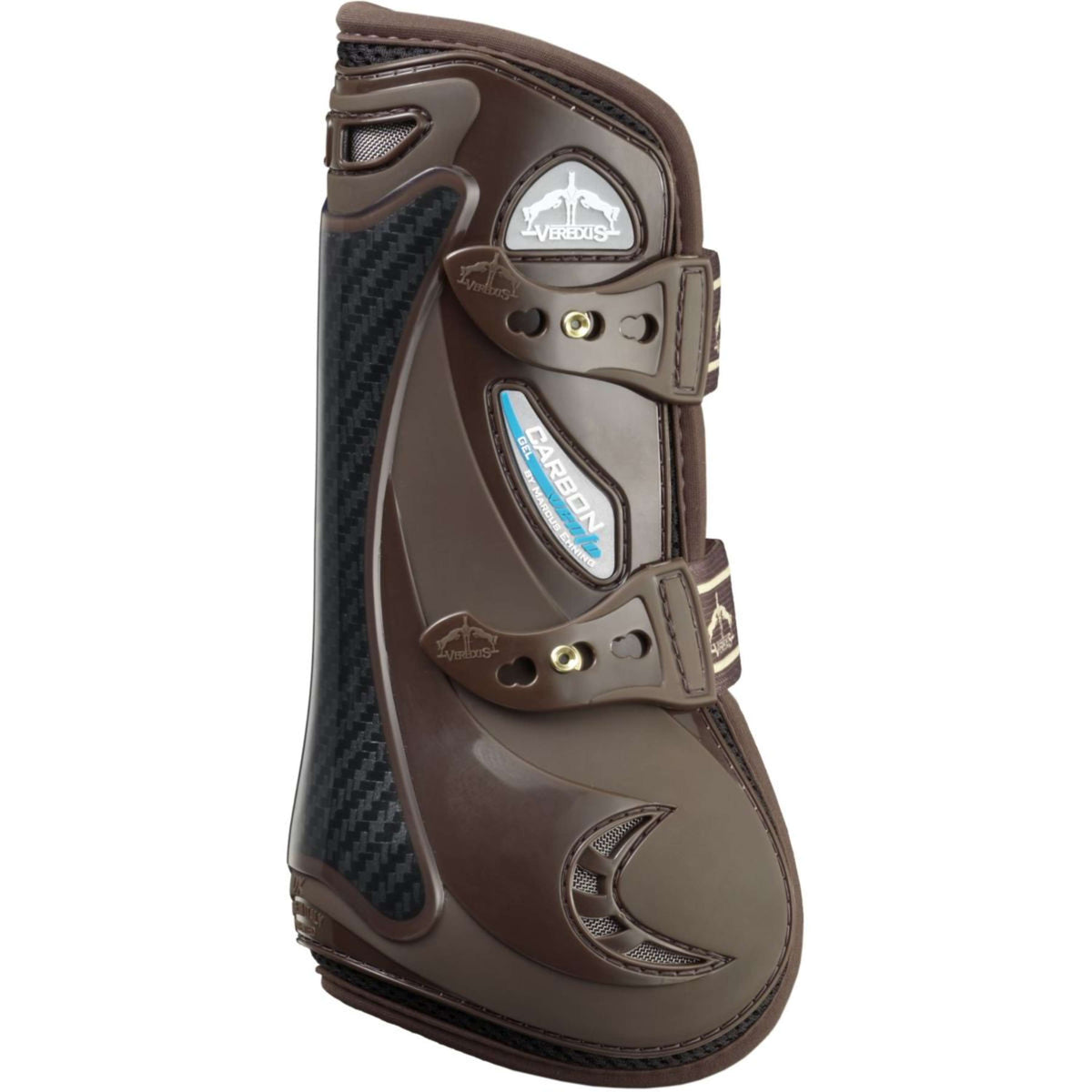 Veredus Botas para tendones Carbon Gel Vento Front Marron