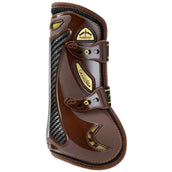 Veredus Botas para tendones Grand Slam Carbon Gel Front Marron/oro