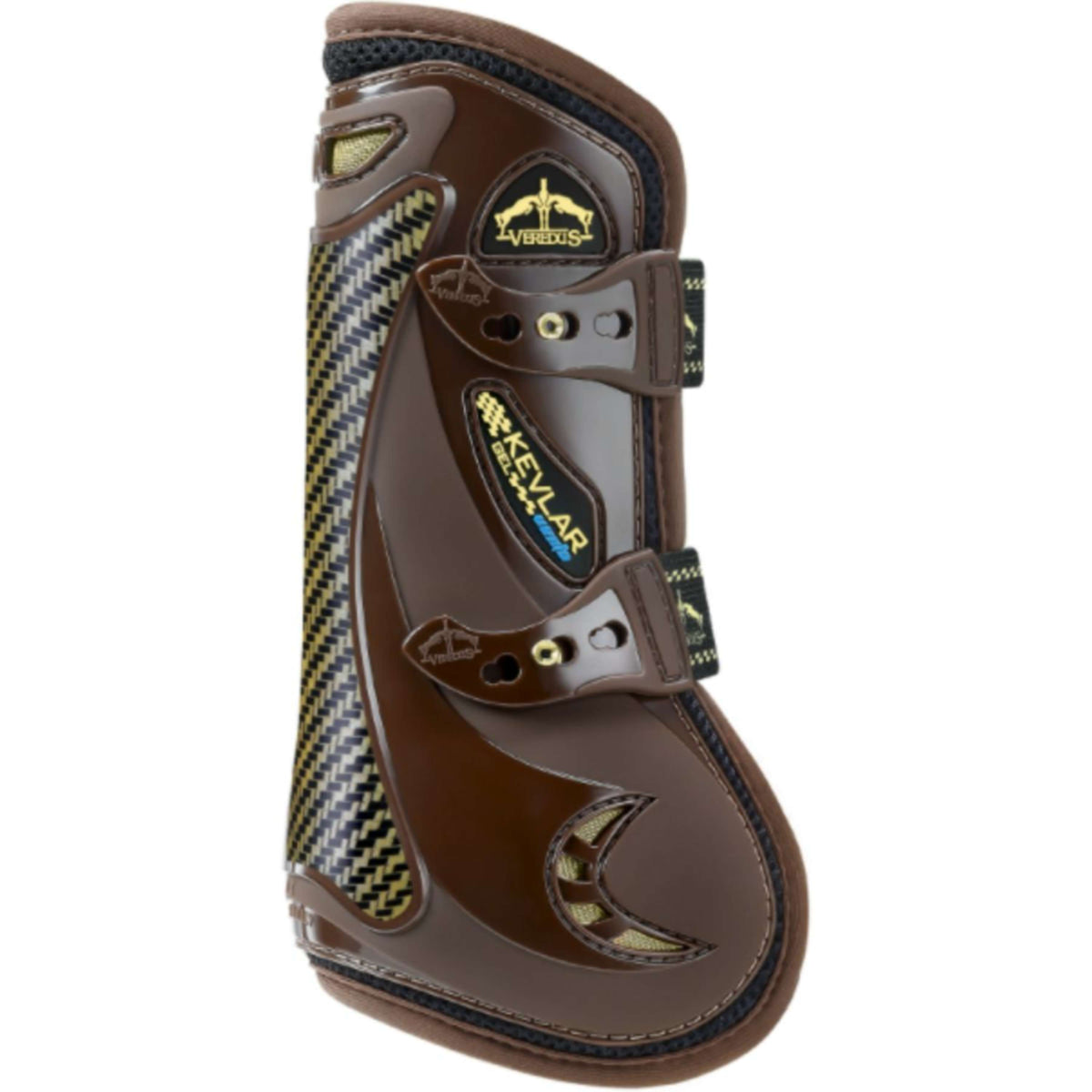 Veredus Botas para tendones Kevlar Gel Vento Front Marron