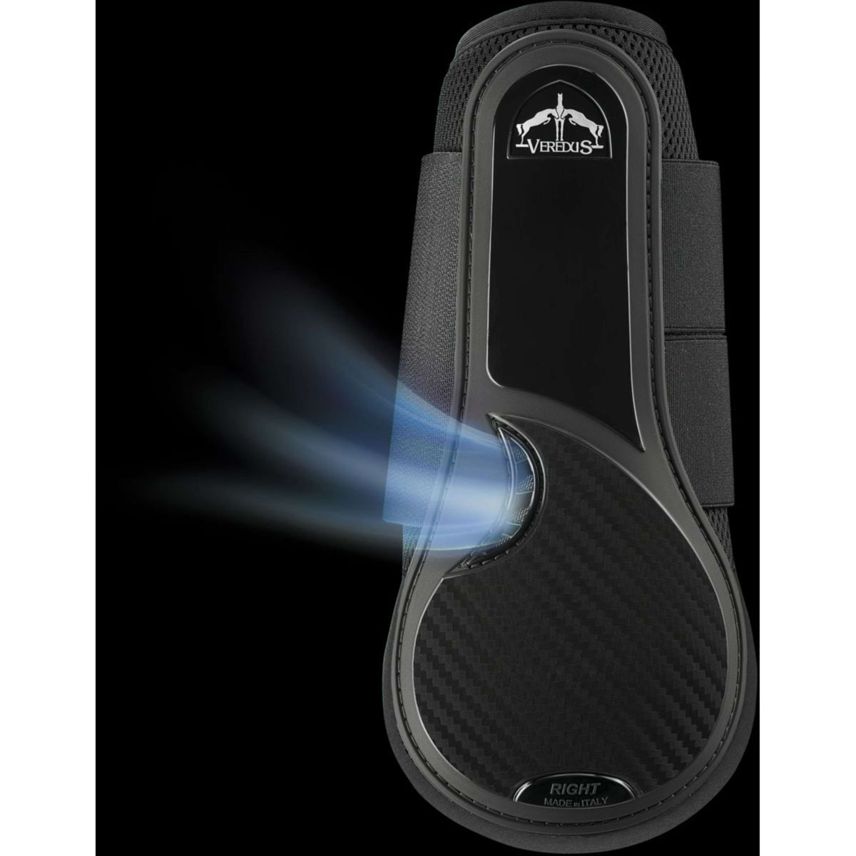 Veredus Botas para tendones TRC Vento Front Negro