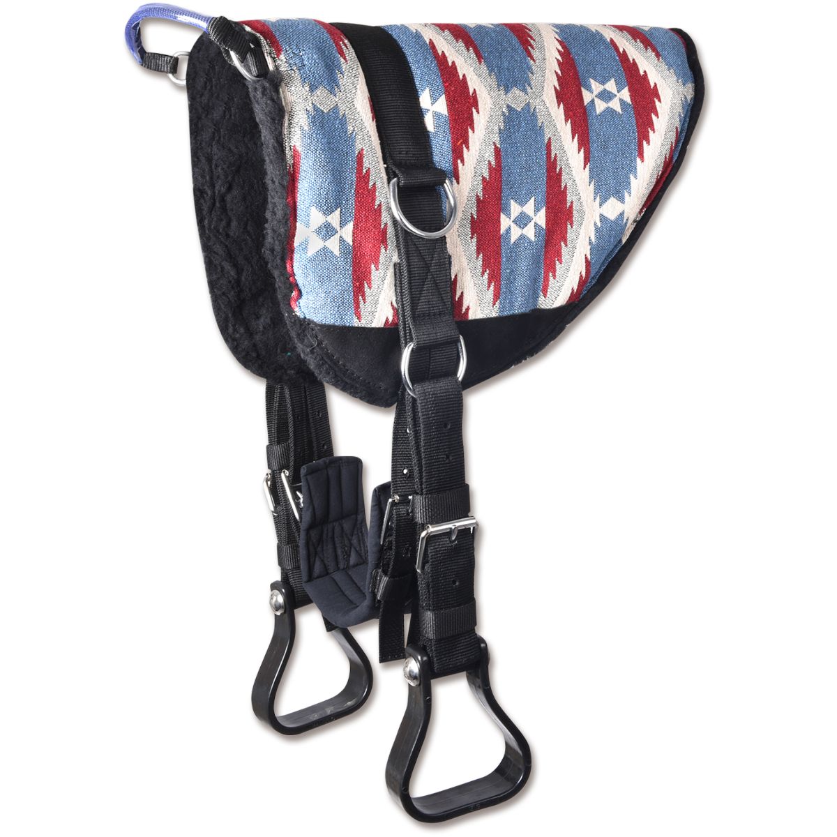 Waldhausen Bareback Pad Azul rojo