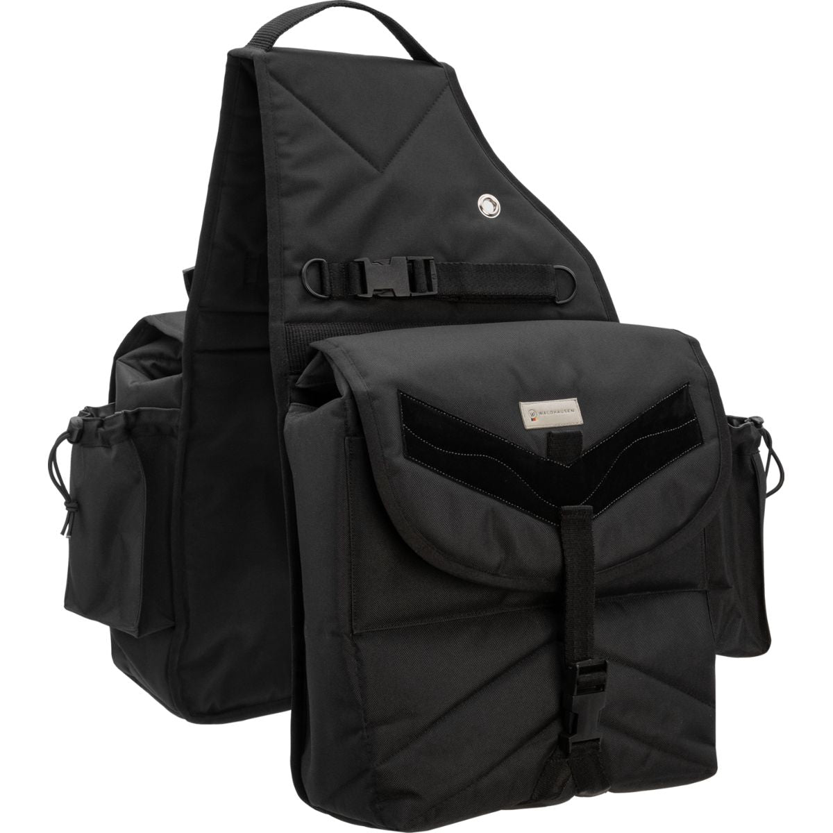 Waldhausen Bolsa de Sillín Premium Doble Negro