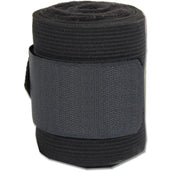 Waldhausen Vendajes Elastic/Fleece 4 Pieza Negro