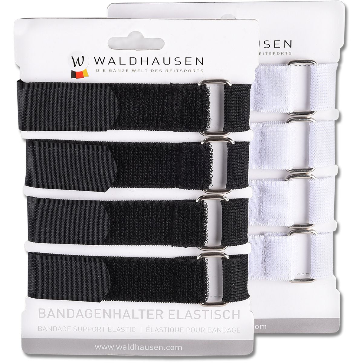 Waldhausen Clips de Vendaje 4 Pieza Negro