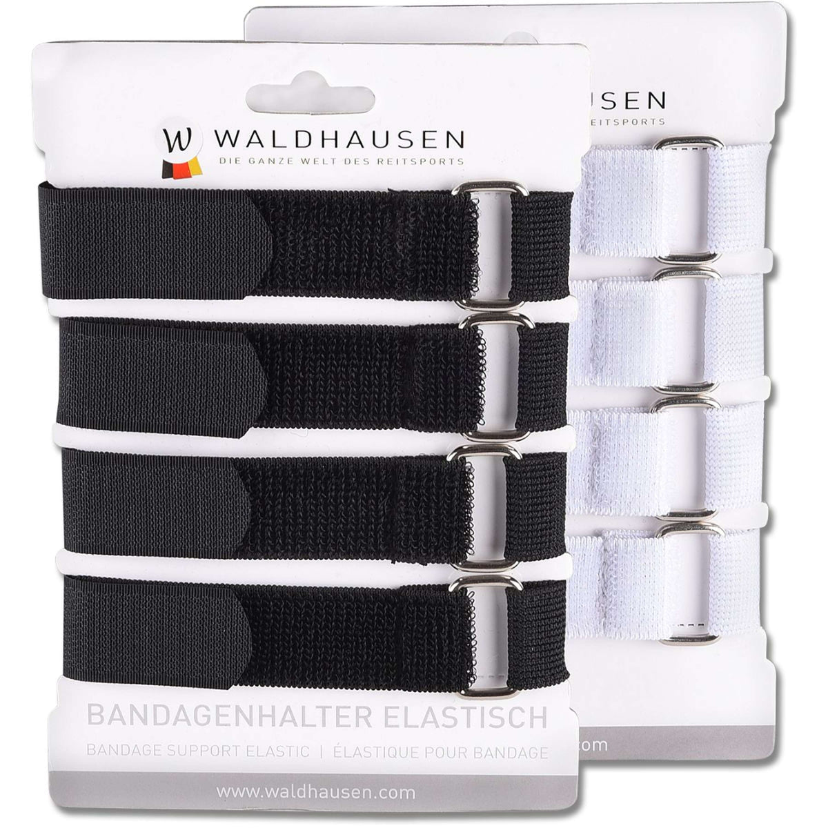 Waldhausen Clips de Vendaje 4 Pieza Blanco