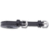 Waldhausen Sporenriemen Cuero barnizado Negro